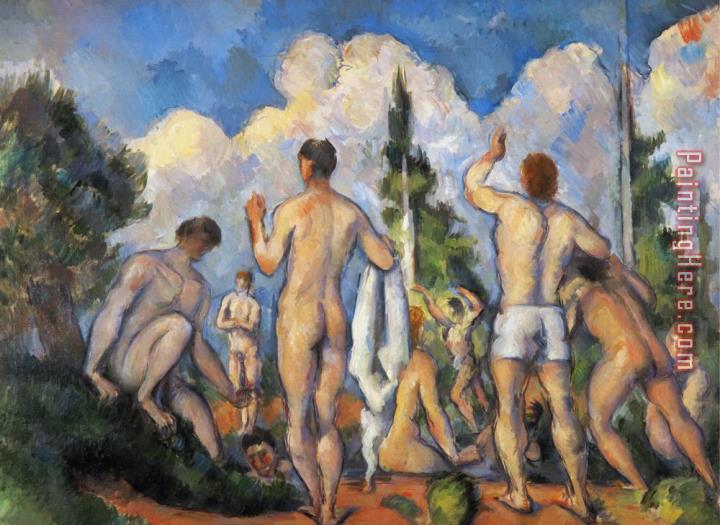 Paul Cezanne Cezanne Bathers C1890